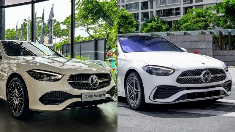 Dau xe c200 va c300 So sánh Mercedes C200 Avantgarde Plus và C300 AMG - Nên chọn mua phiên bản nào ?