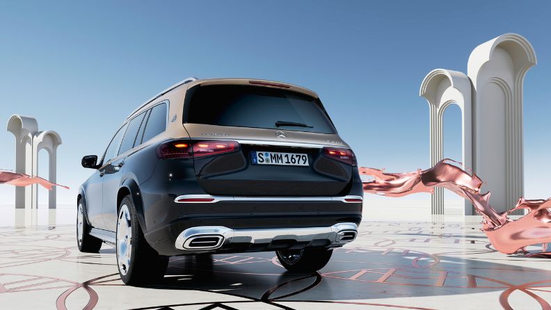 Đuôi xe GLS600 Maybach