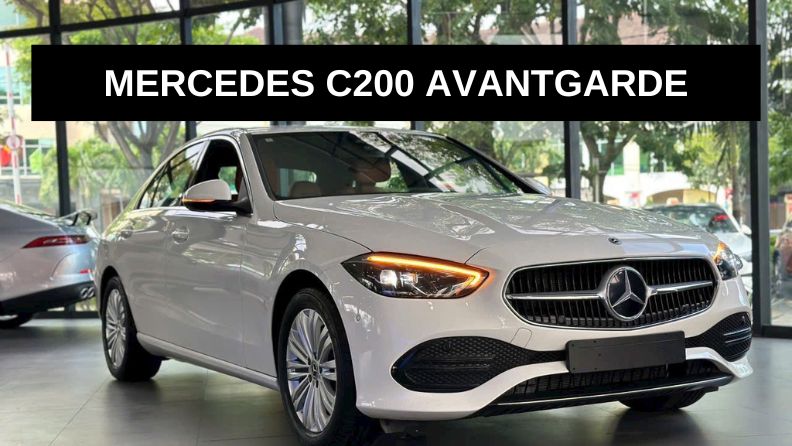 C200 Avantgarde Trắng tại showroom Mercedes Đà Nẵng