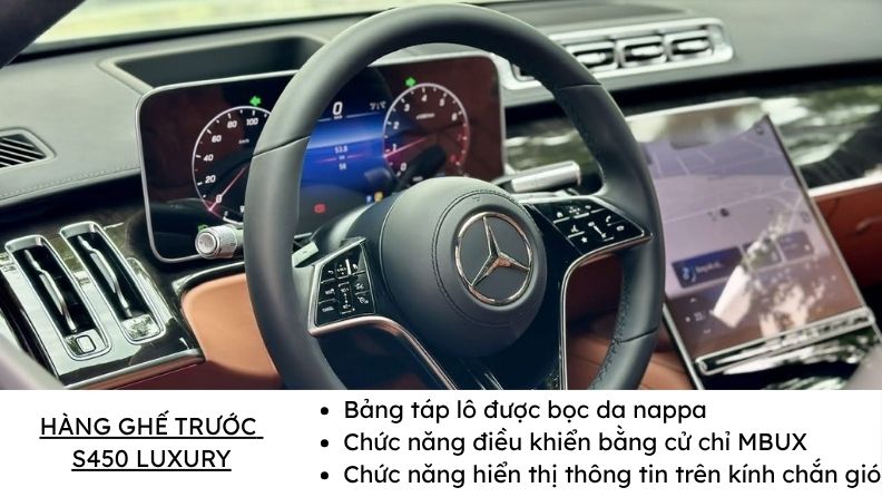 So sánh S450 và S450 LUxury