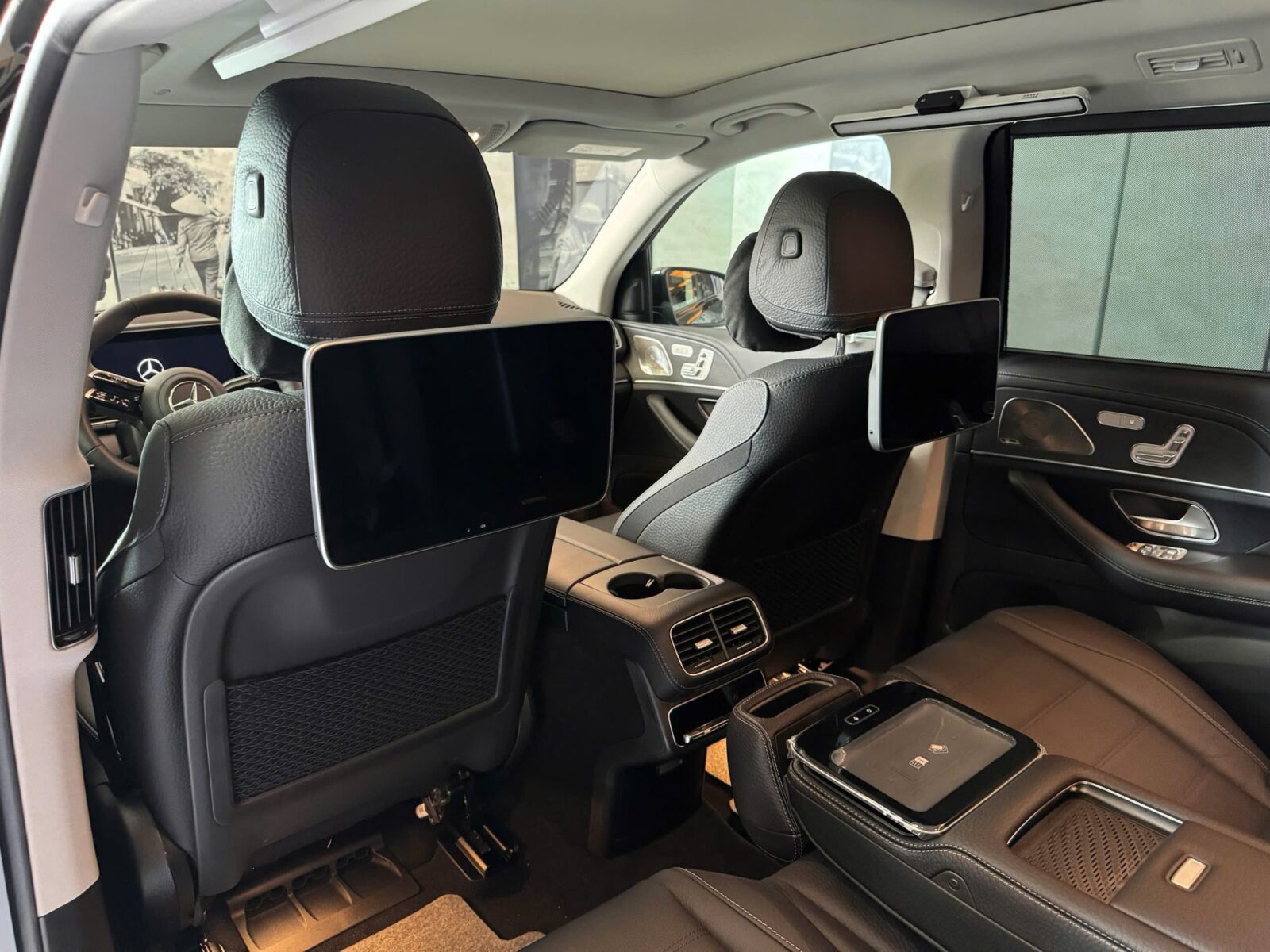 Hàng ghế sau GLS450 edition 30 