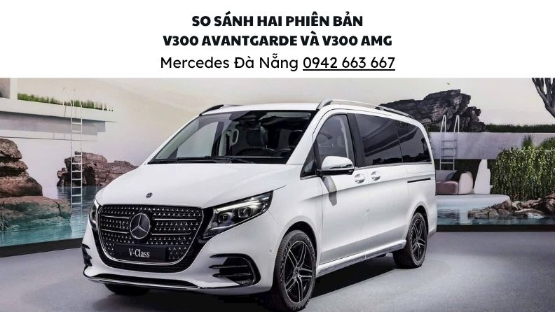 So sánh V300 Avantgarde và V300 AMG