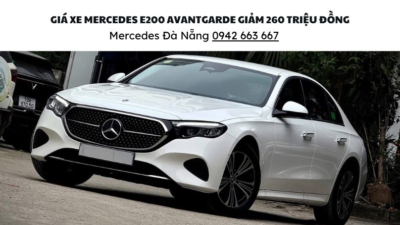 gia xe mercedes e200 avantgarde